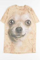 Chihuahua Face Tie Dye Tee