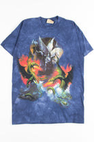Knights Vs Dragons Tie Dye Tee