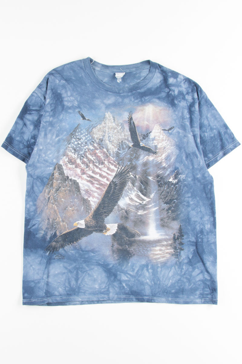 American Eagle Mountains Tie Dye Tee