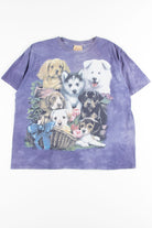 Basket of Puppies Tie Dye Tee