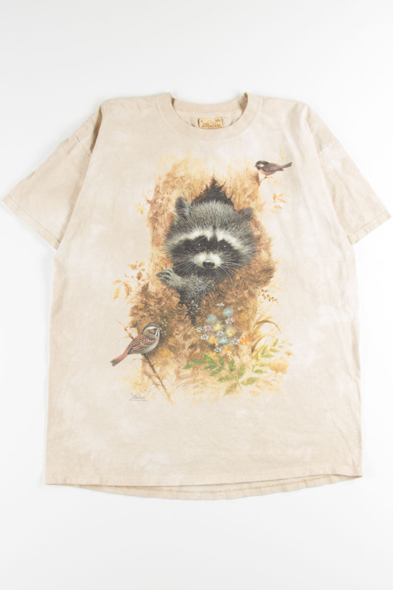 Baby Raccoon Tie Dye T-Shirt