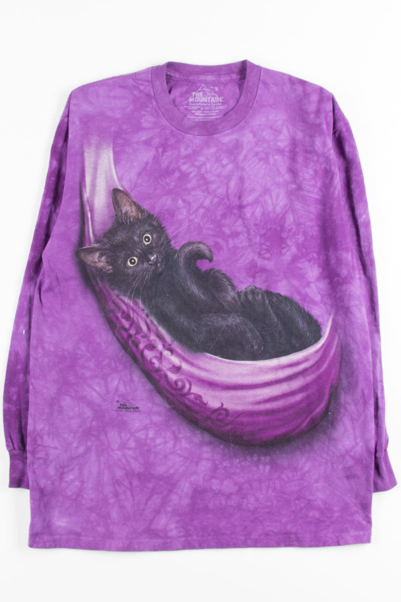 Kitten Hammock Tie Dye Tee