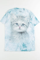 Blue Eyed Kitten Tie Dye Tee
