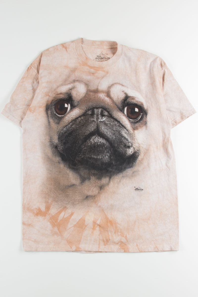 Pug Face Tie Dye Tee 1