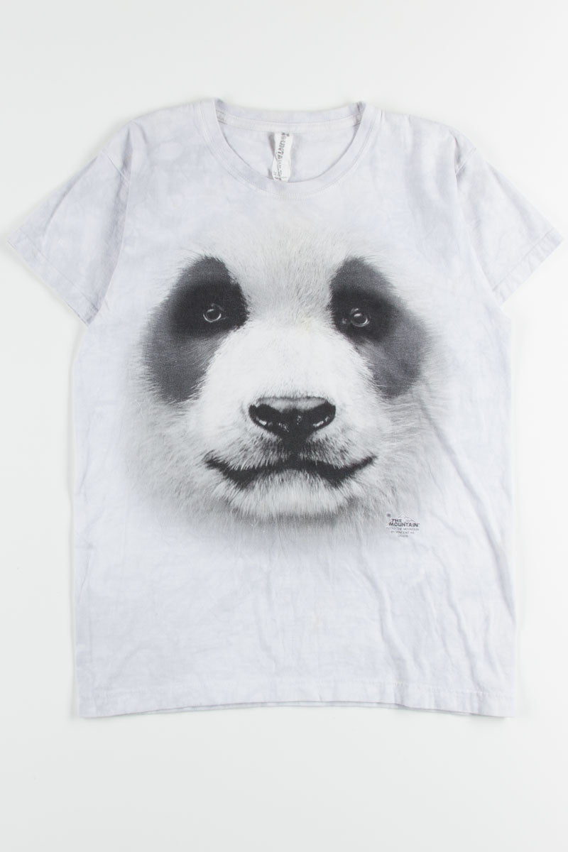 Panda Face Tie Dye Tee
