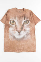 Cat Face Tie Dye Tee