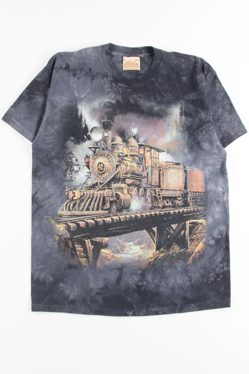 Train Engine Tie Dye Tee