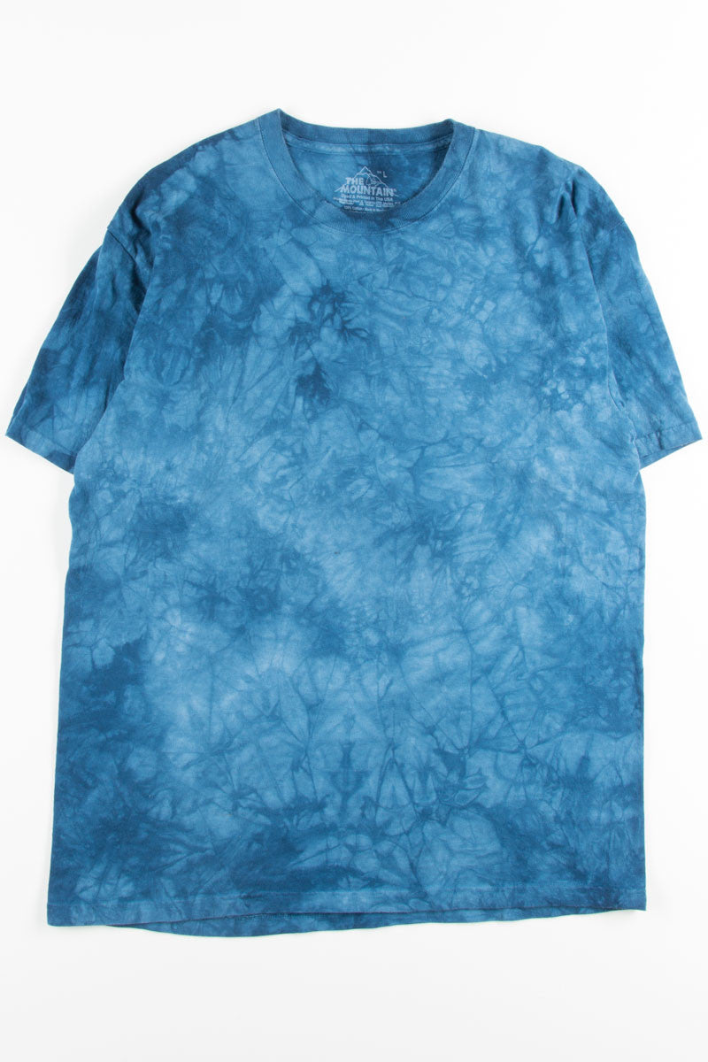 Blue Stone Washed Tie Dye Tee