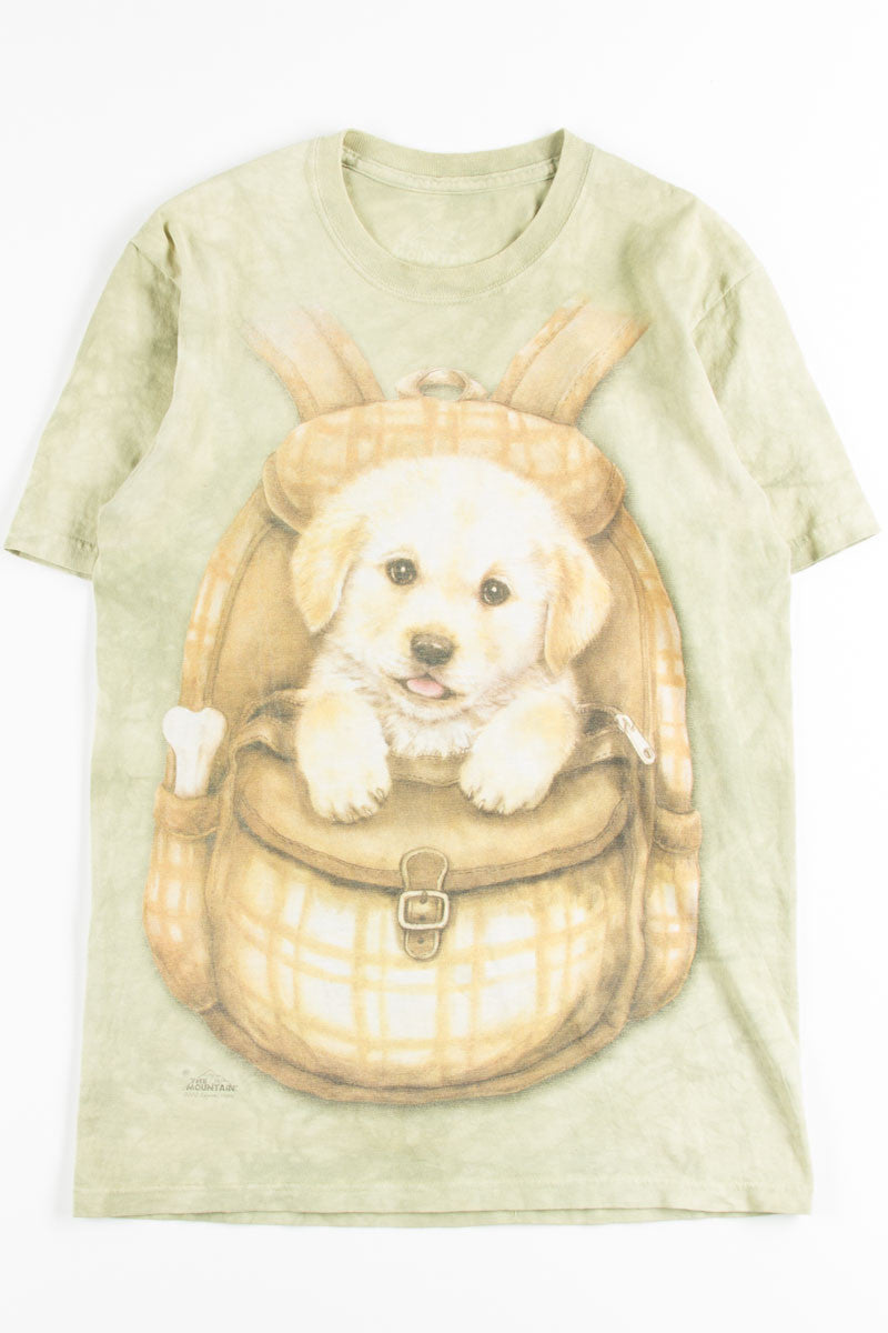 Puppy Backpack This is a kid sized shirt.