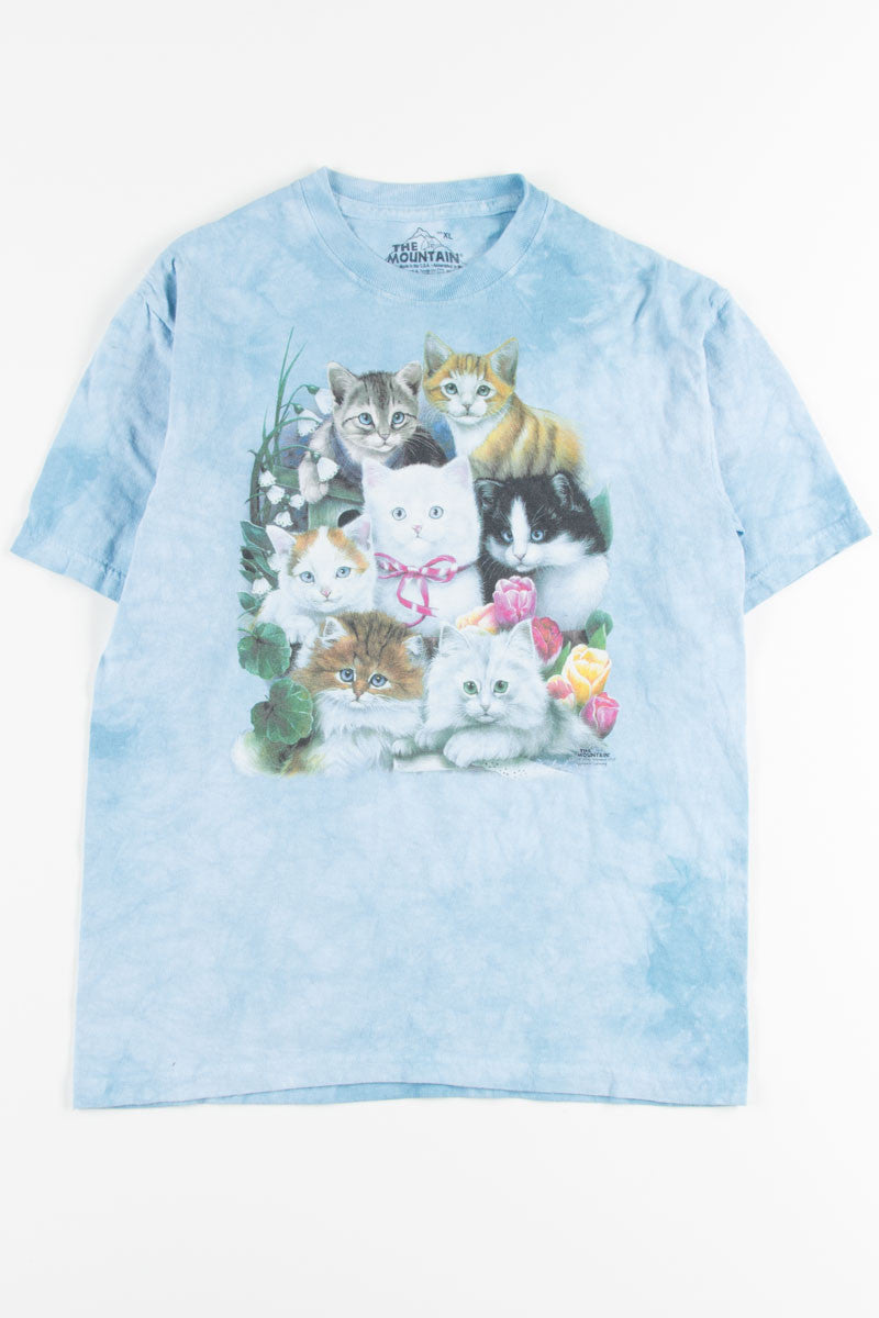 Garden Kitten Tie Dye Tee