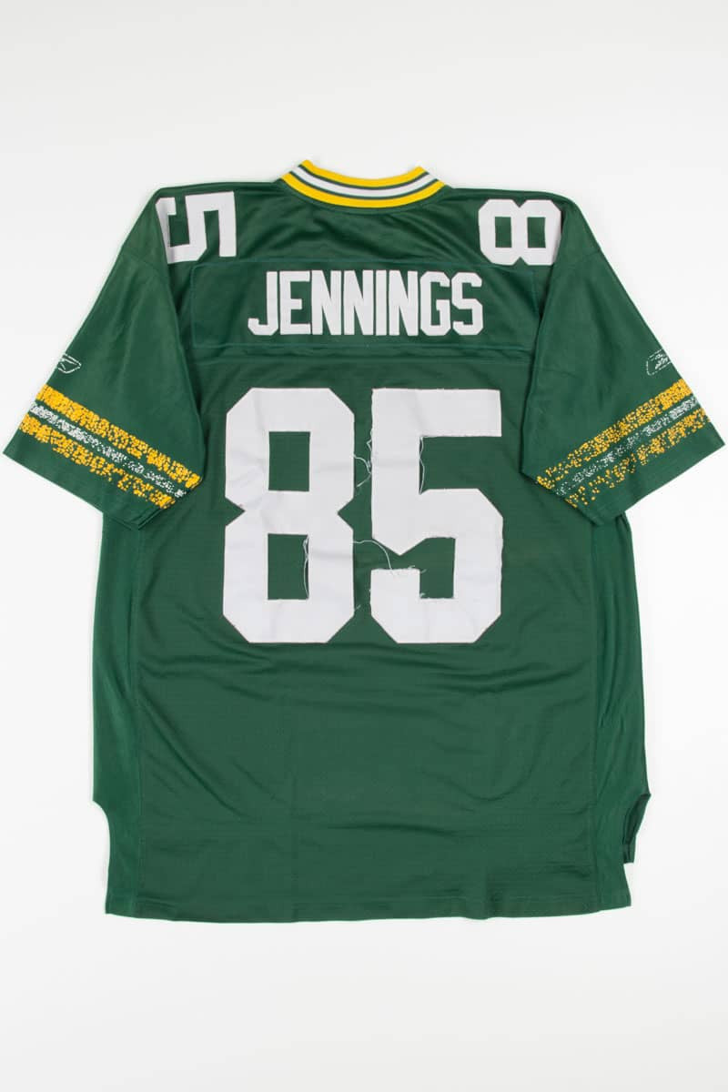 Distressed Greg Jennings Green Bay Packers Jersey