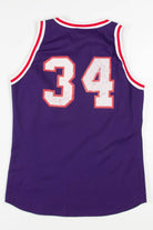 Purple Linfield #34 Jersey