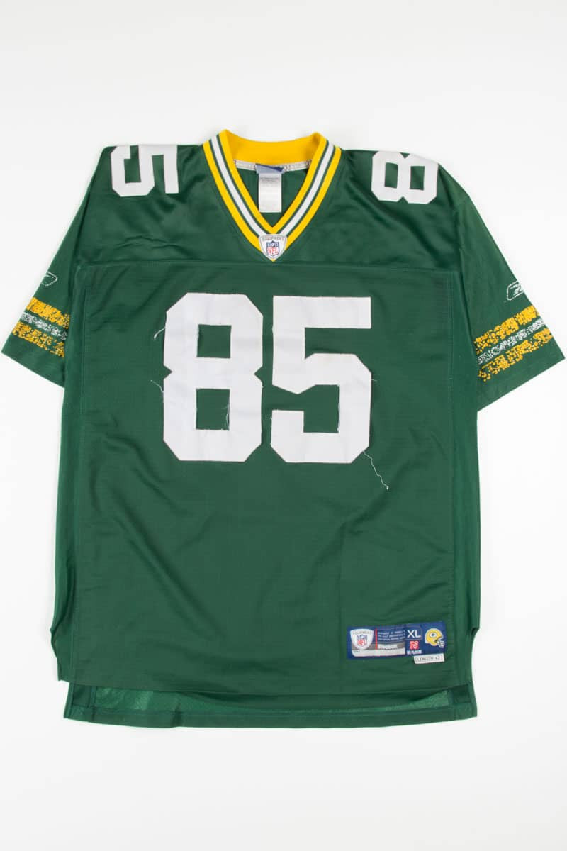 Distressed Greg Jennings Green Bay Packers Jersey