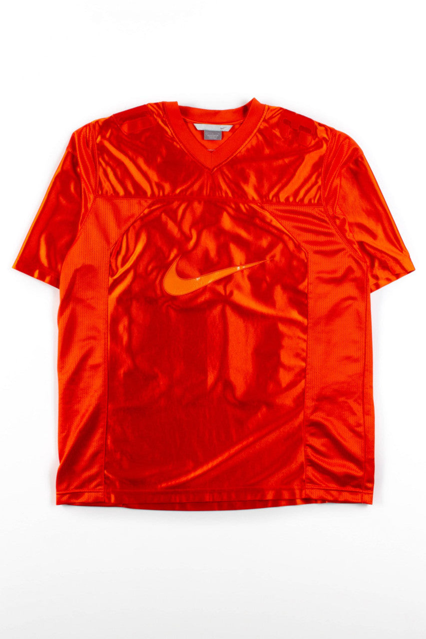 Glossy Orange Nike Athletic Jersey