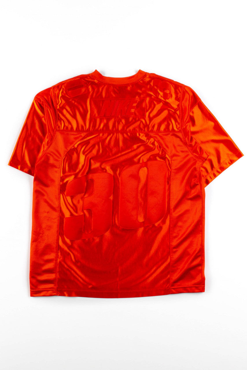 Glossy Orange Nike Athletic Jersey