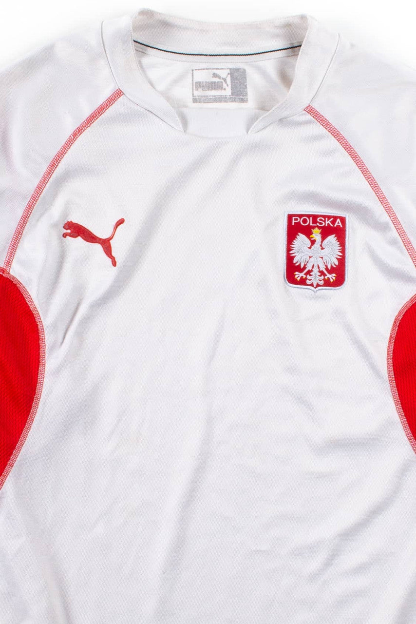 Vintage Poland 2002 World Cup Jersey