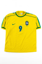 Vintage Ronaldo Brazil 1998 World Cup Jersey