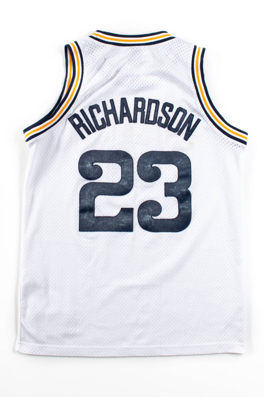 Jason Richardson Warriors 70s Throwback NBA Jersey