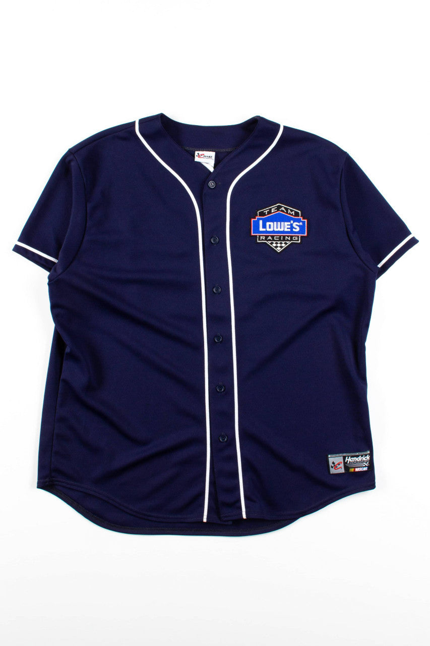 Team Lowe's Racing #48 Baseball Jersey