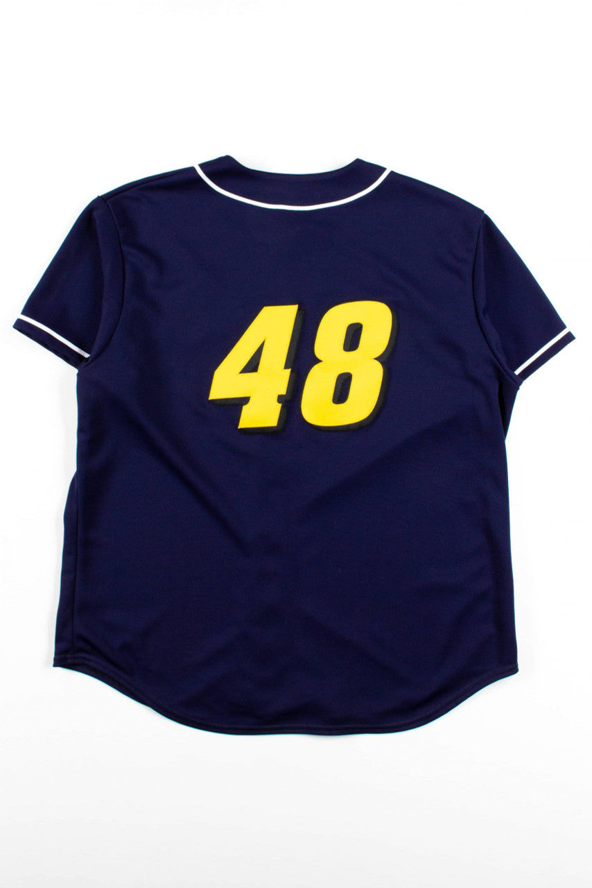 Team Lowe's Racing #48 Baseball Jersey