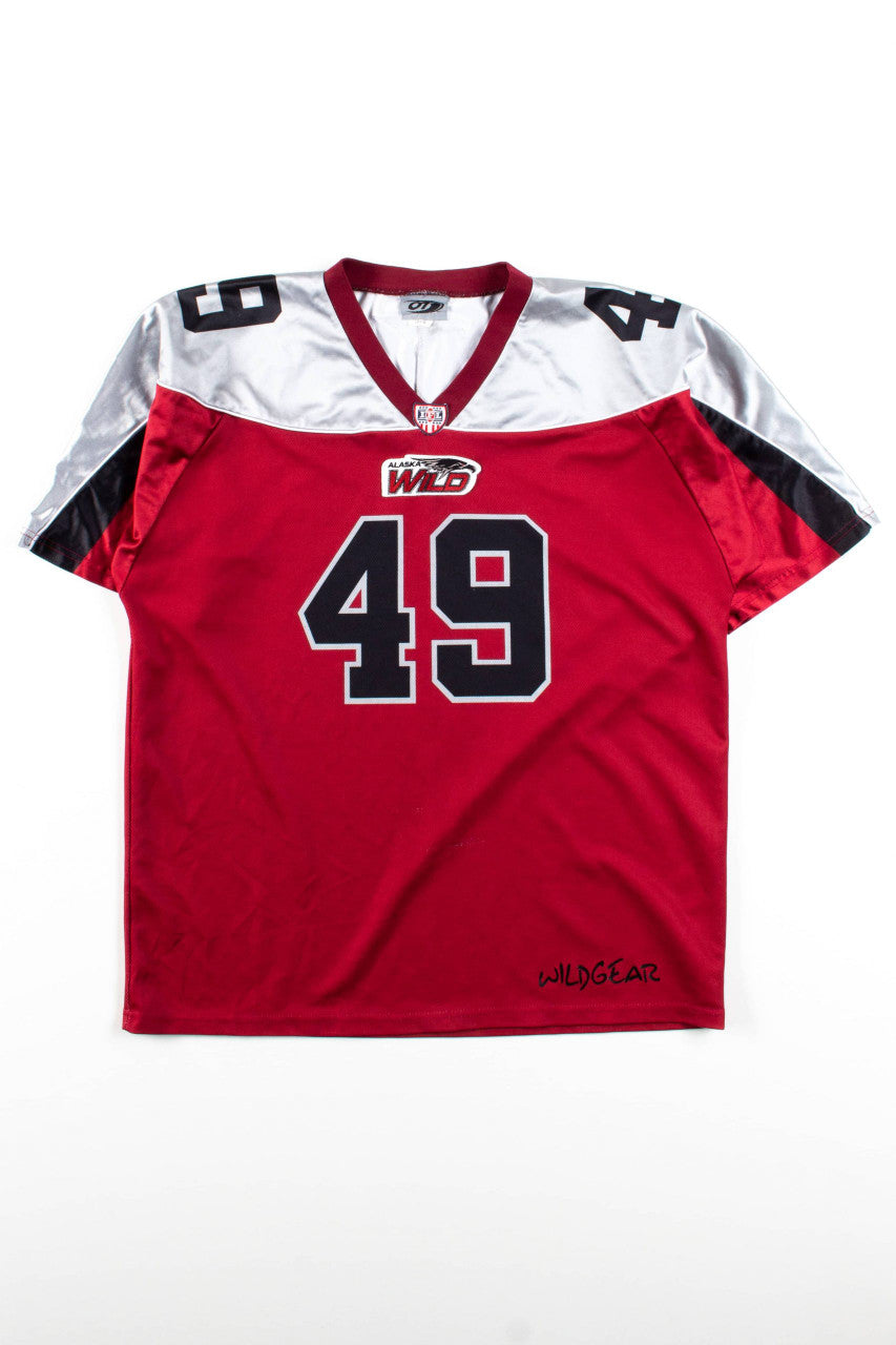 Alaska Wild IFL Football Jersey