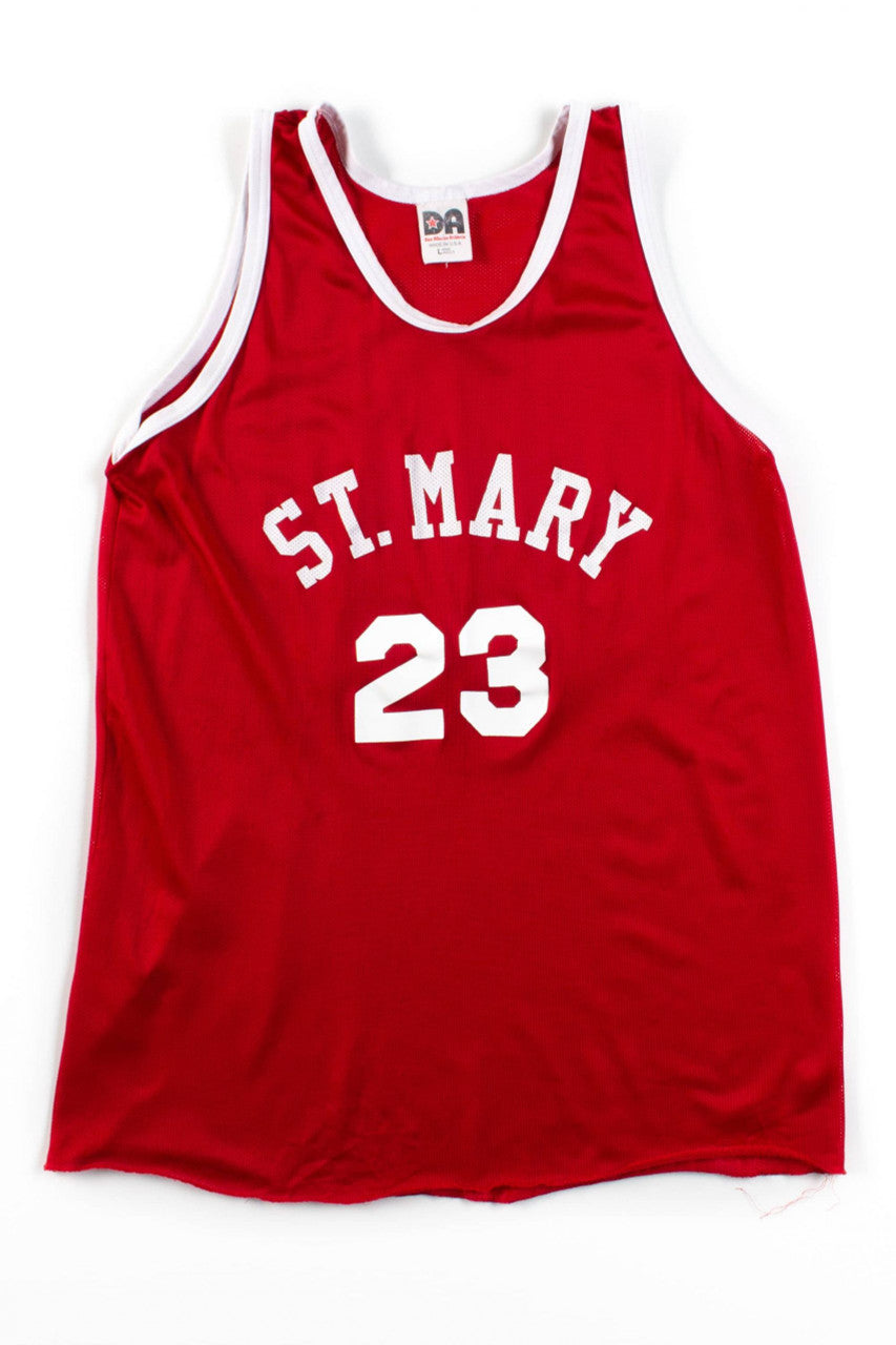 Vintage St. Mary #23 Basketball Jersey