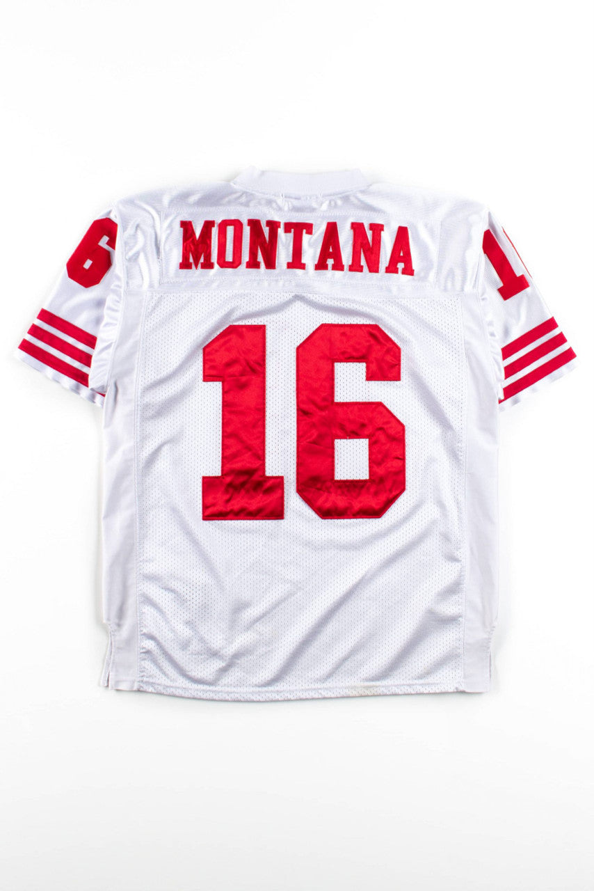 Vintage Throwback Joe Montana Football Jersey