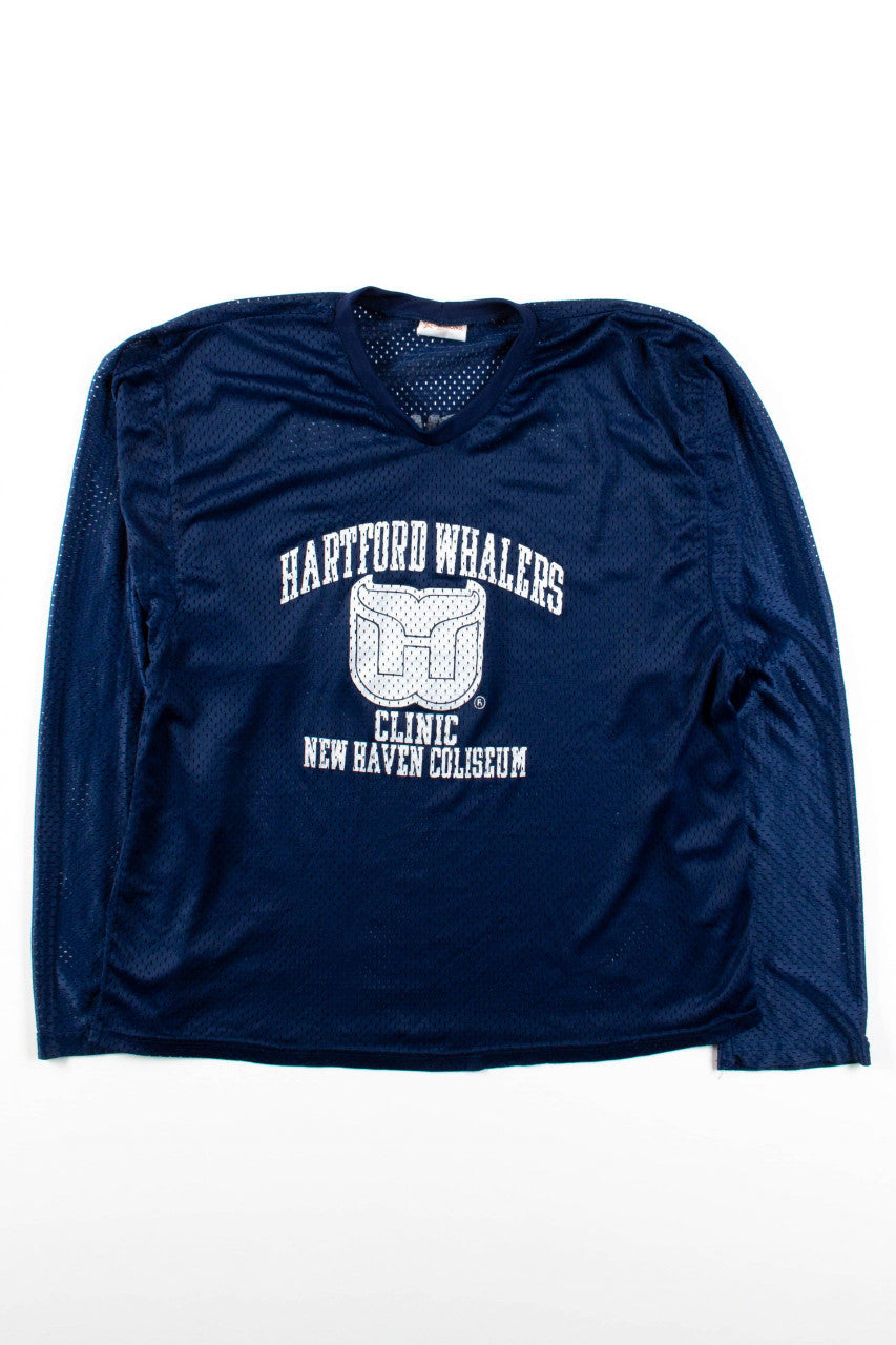 Vintage Hartford Whalers Clinic Hockey Jersey