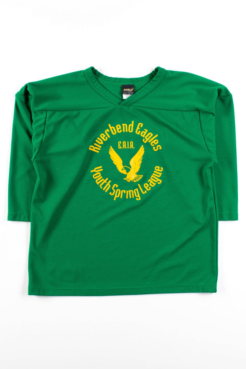 Vintage Riverbend Eagles Youth Hockey Jersey