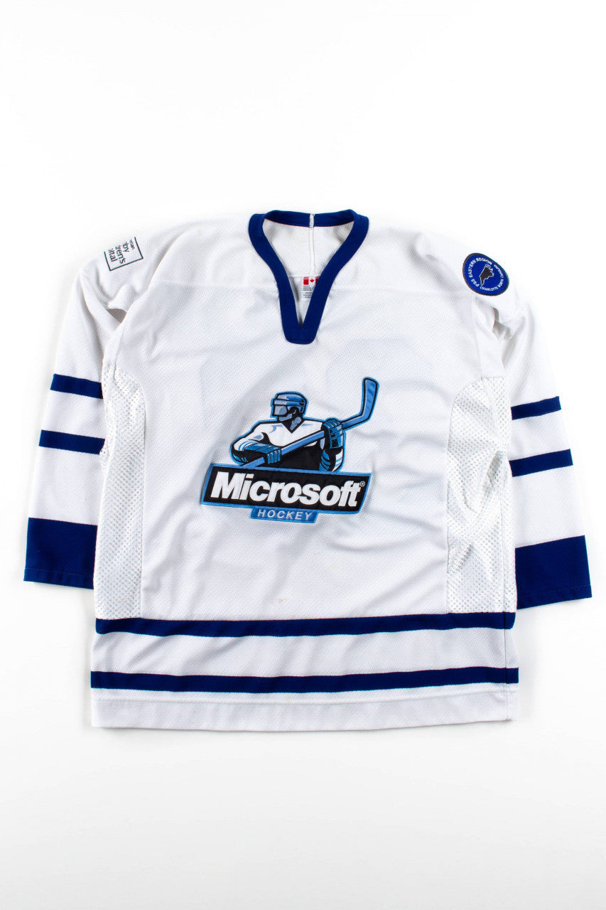 Vintage Microsoft Hockey Jersey