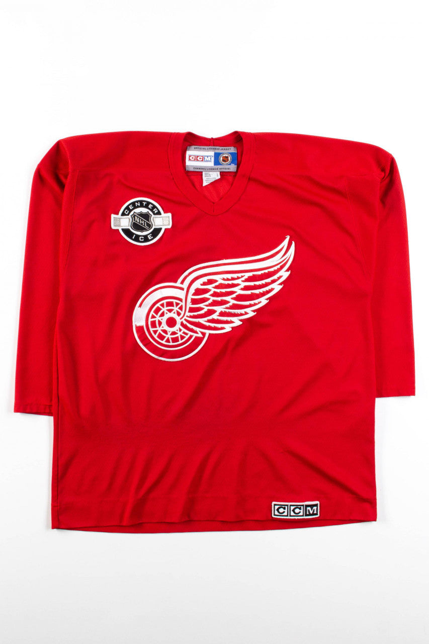Red Wings NHL Center Ice Hockey Jersey