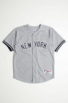 Vintage New York #2 MLB Grey Jersey