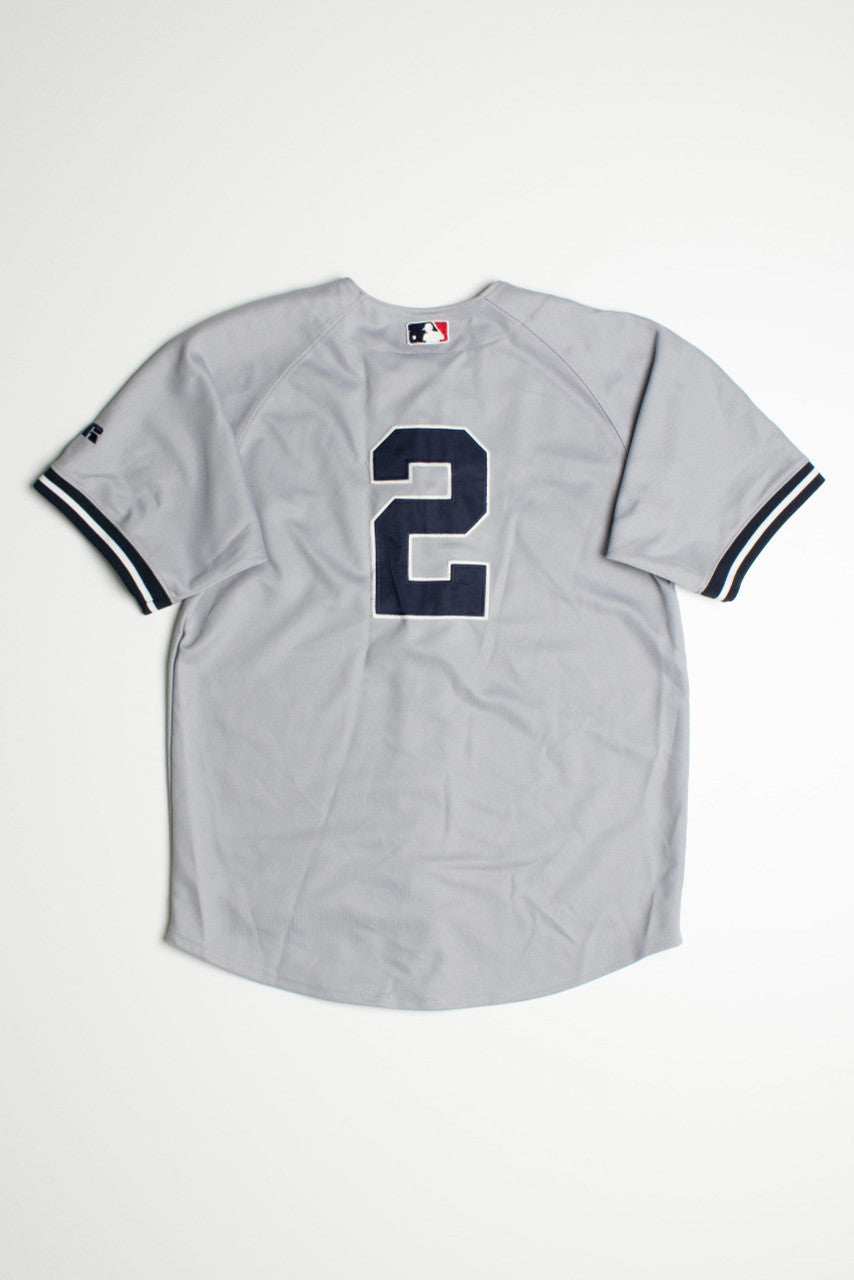 Vintage New York #2 MLB Grey Jersey