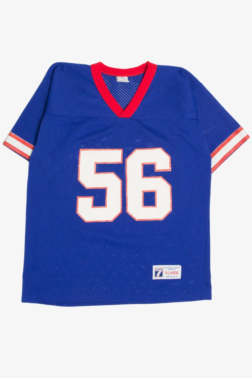 Youth # 56 Logo 7 Football Jersey