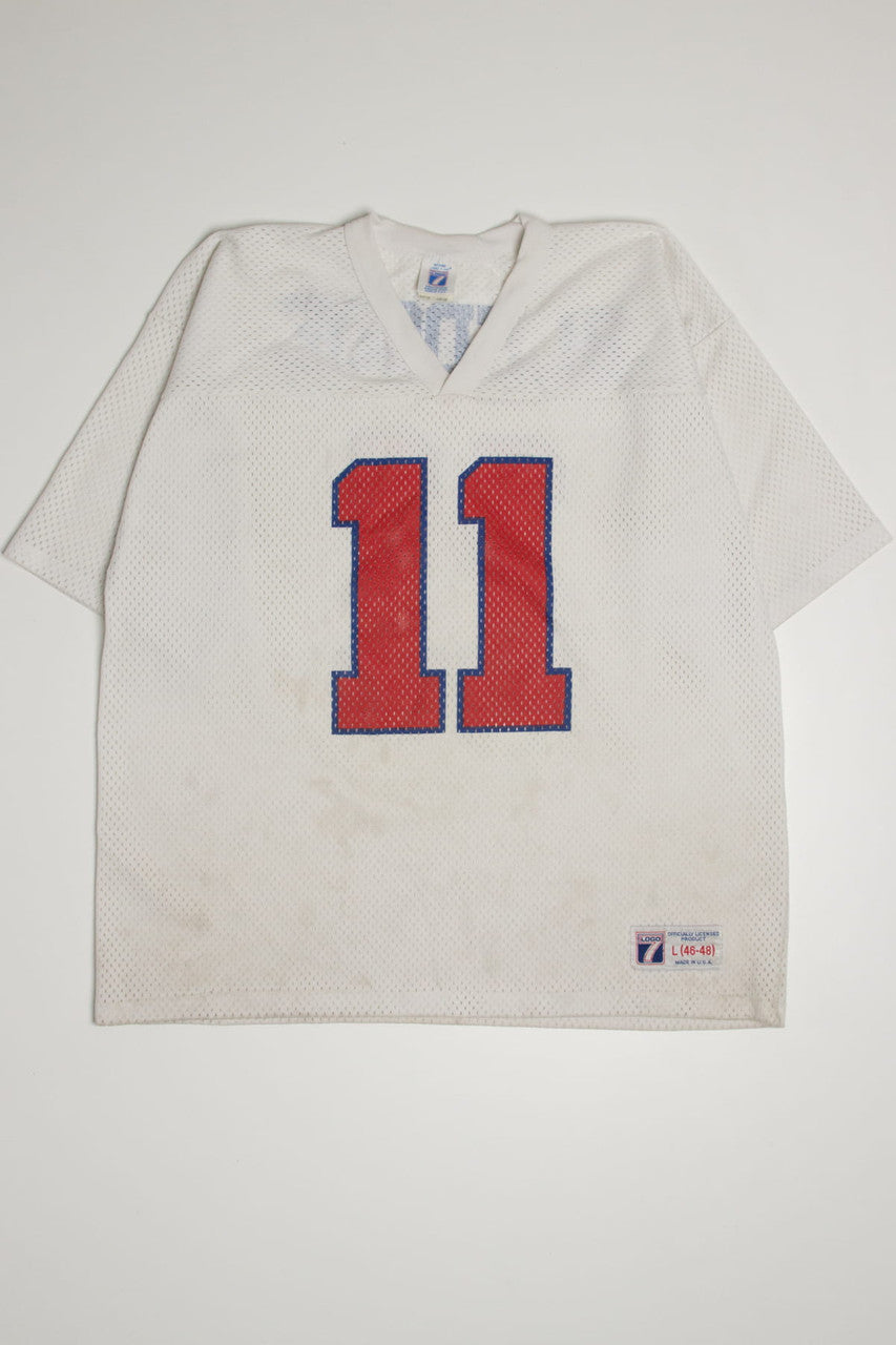 Drew Bledsoe #11 Logo 7 Football Jersey