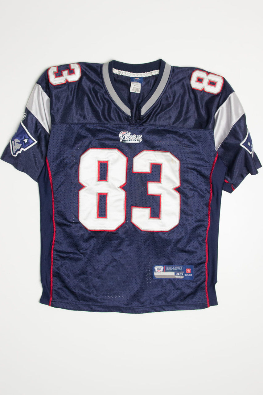 Reebok #83 Wes Welker New England Patriots Jersey