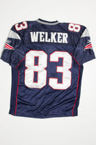 Reebok #83 Wes Welker New England Patriots Jersey
