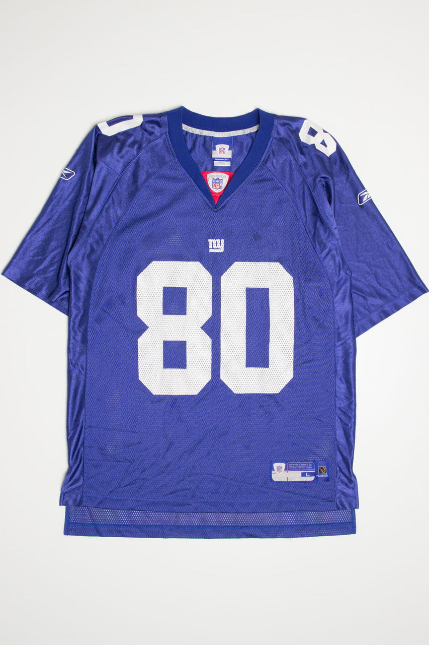 Reebok Jeremy Shockey #80 New York Giants Jersey