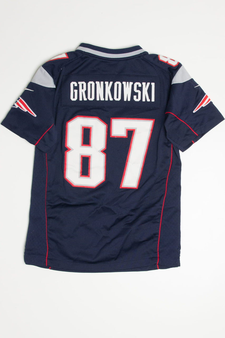 Youth Rob Gronkowski #87 New England Patriots Jersey