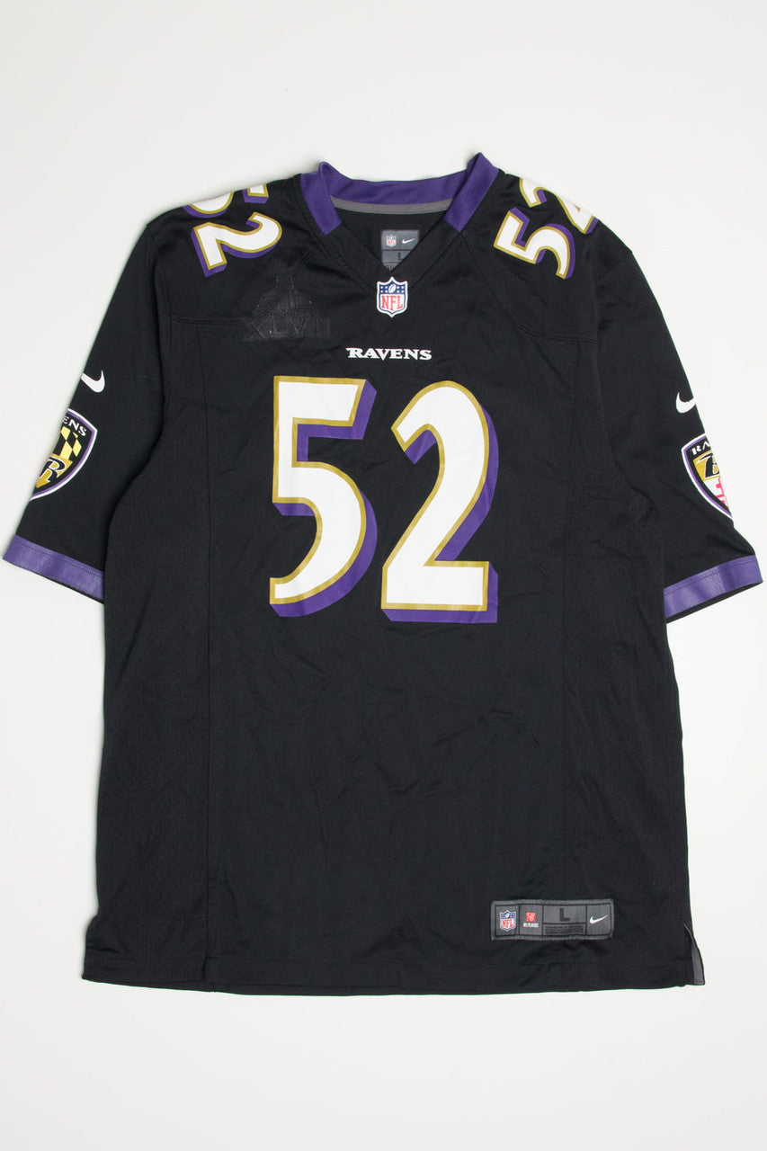 Nike Ray Lewis #52 Baltimore Ravens Jersey