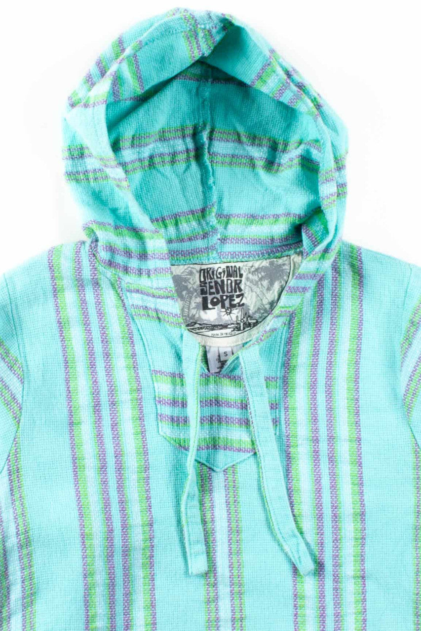 Minty Green Lightweight Baja Hoodie