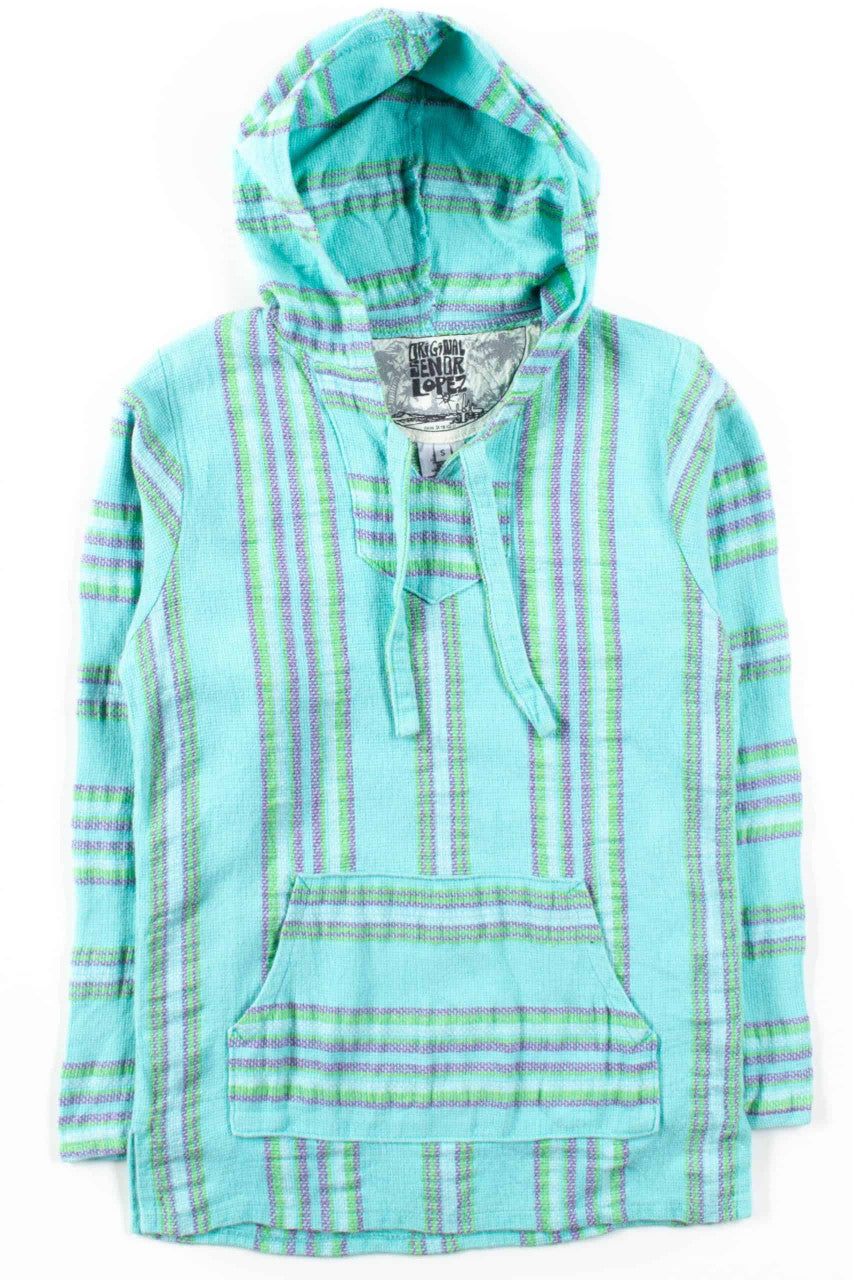 Minty Green Lightweight Baja Hoodie