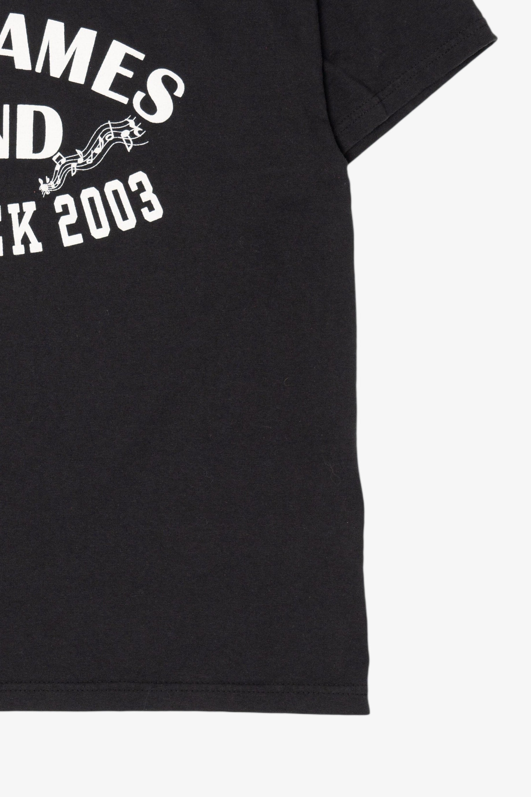 Vintage Black Alan James Band Bike Week T-Shirt (2000s)