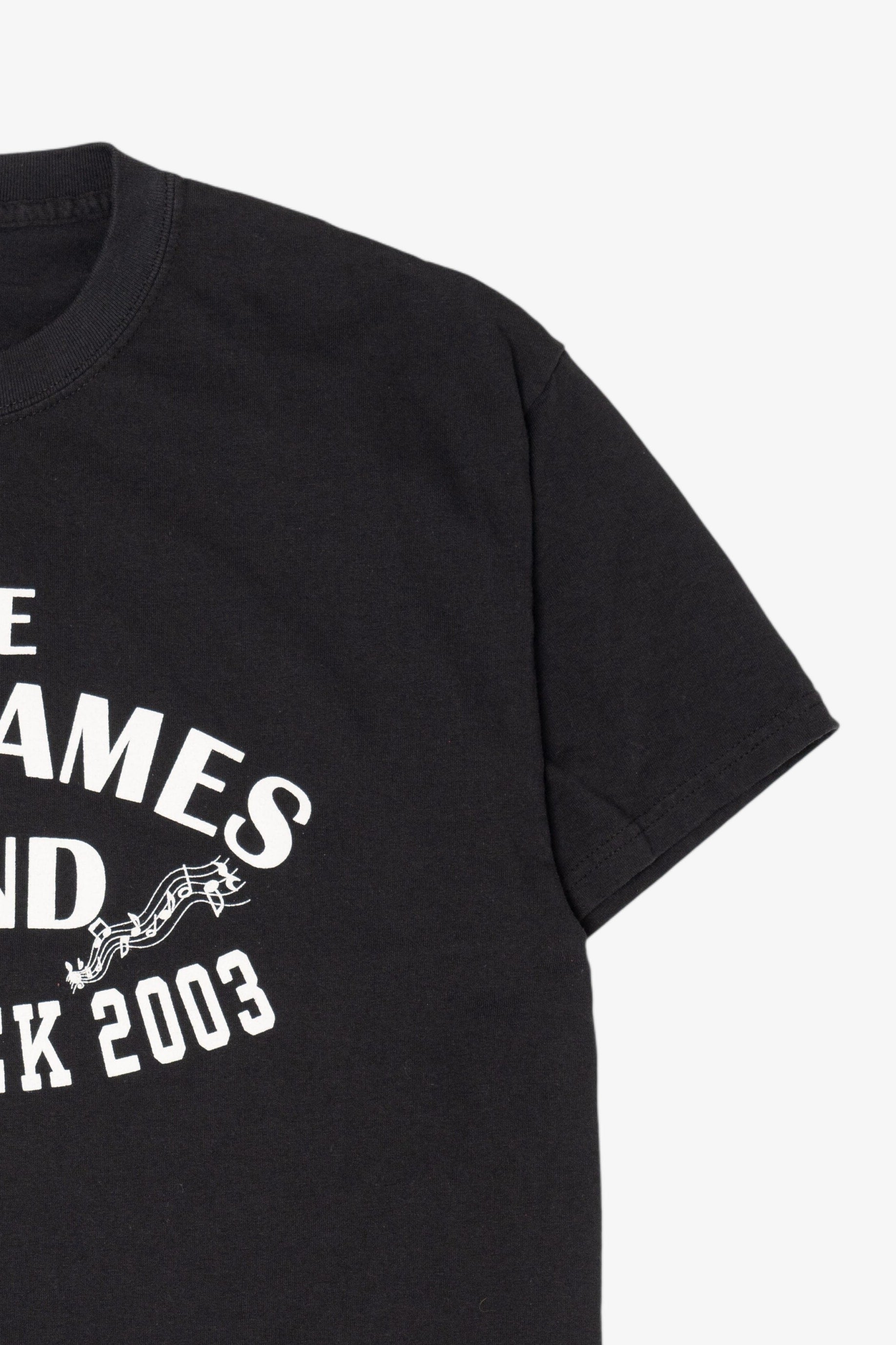 Vintage Black Alan James Band Bike Week T-Shirt (2000s)