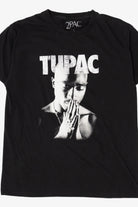Black 2Pac Tupac T-Shirt (2010s)