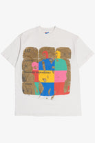 Vintage U2 Zoo TV Outside Broadcast 1992 Band Tour T-Shirt (1990s)