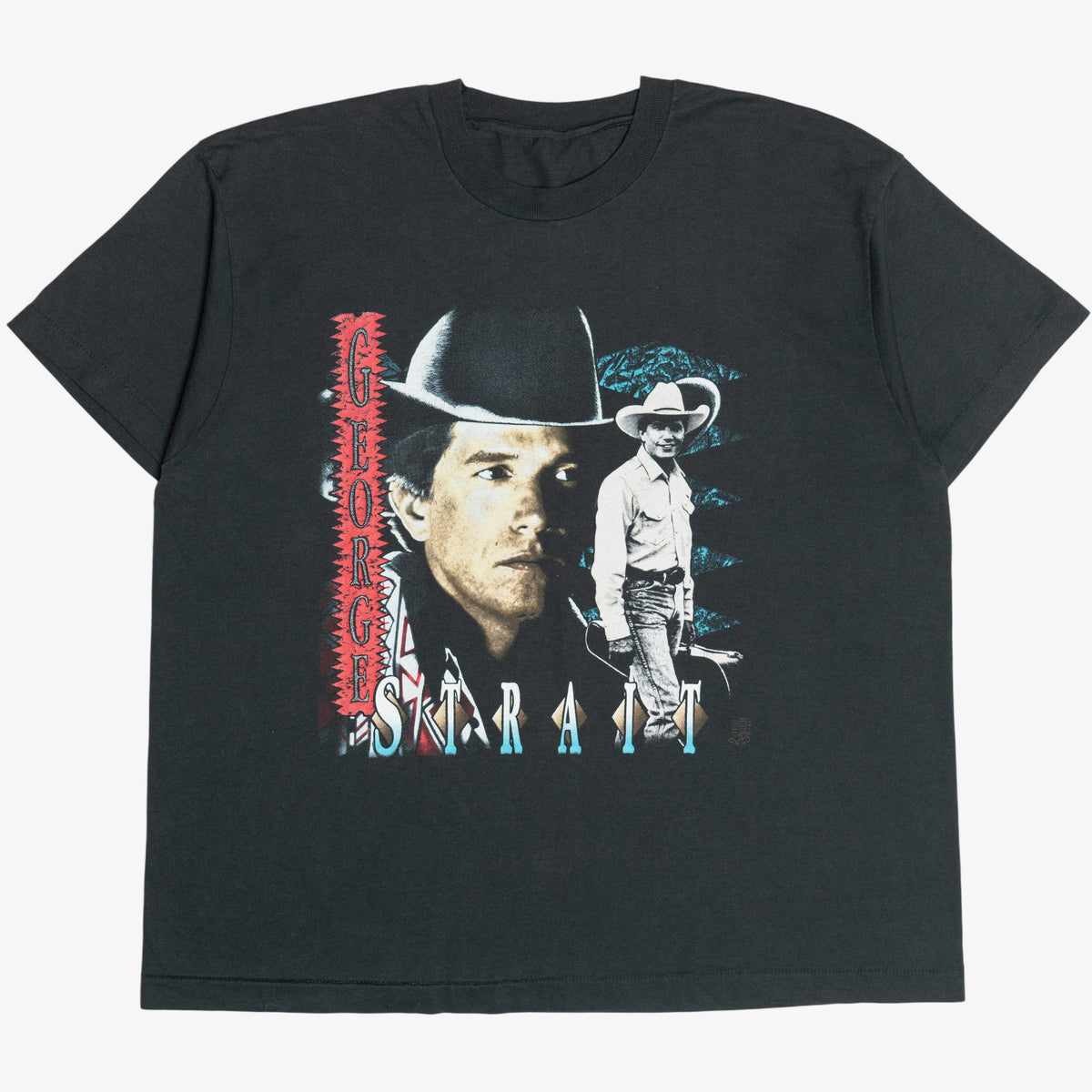 Vintage 1993 George Strait Single Stitch Band T-Shirt (1990s 