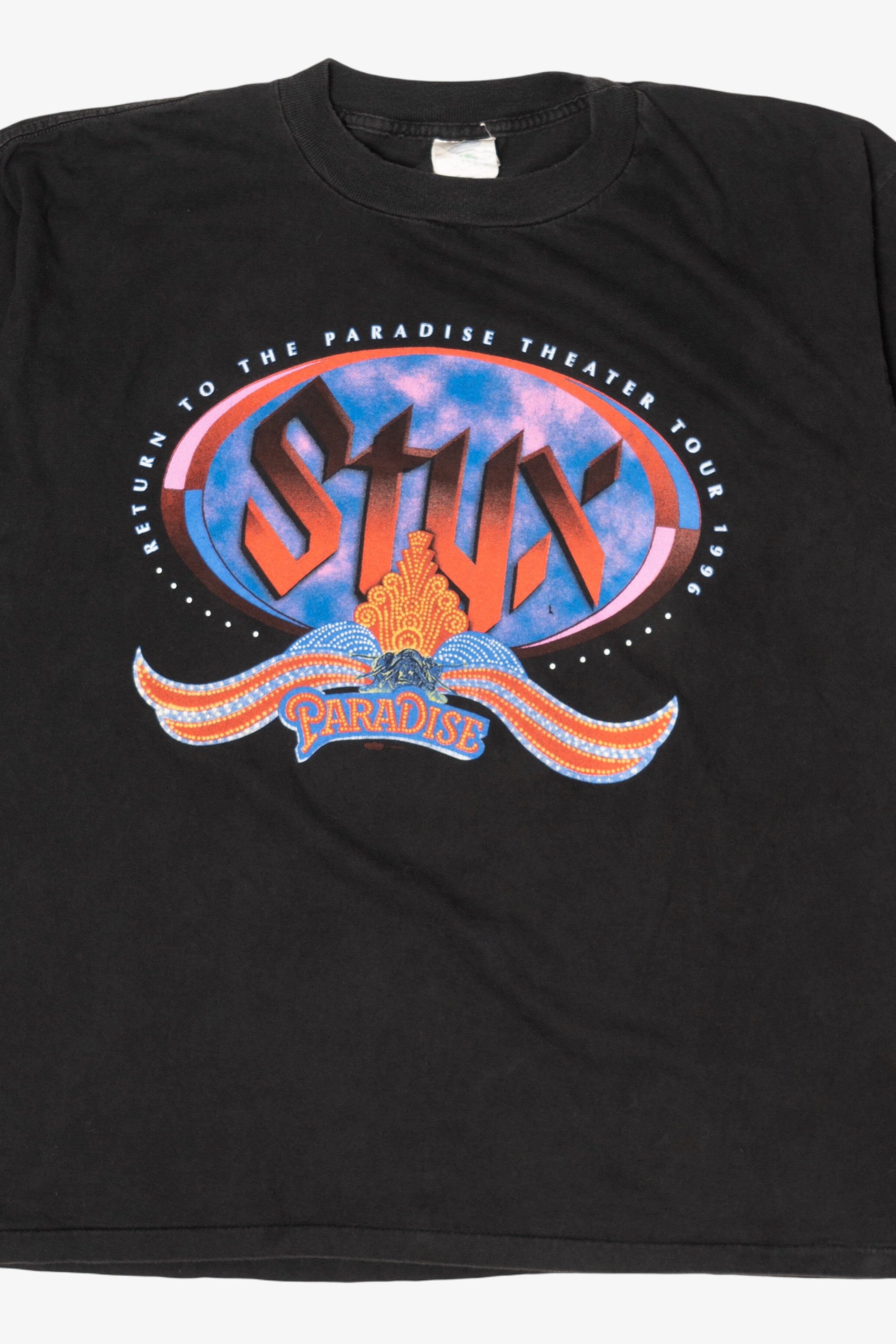 Vintage Styx "Return To The Paradise Theatre" Tour T-Shirt (1990s)