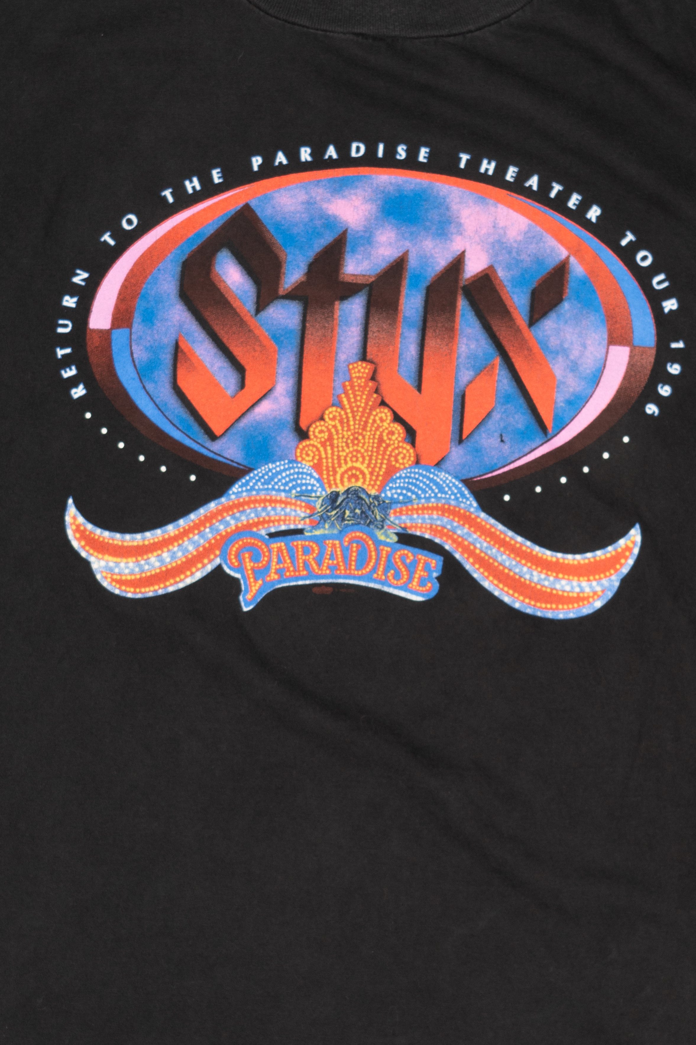 Vintage Styx "Return To The Paradise Theatre" Tour T-Shirt (1990s)