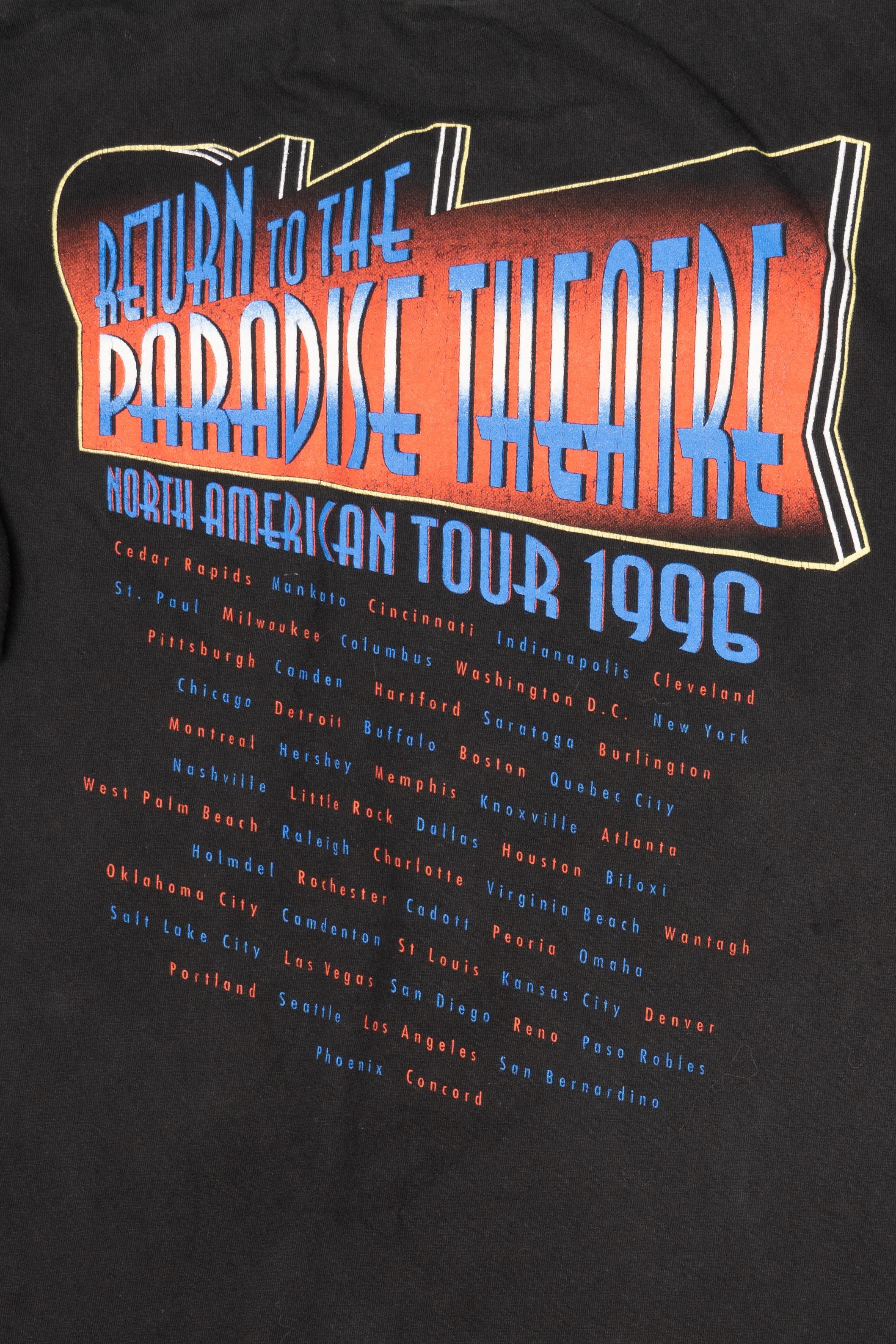 Vintage Styx "Return To The Paradise Theatre" Tour T-Shirt (1990s)